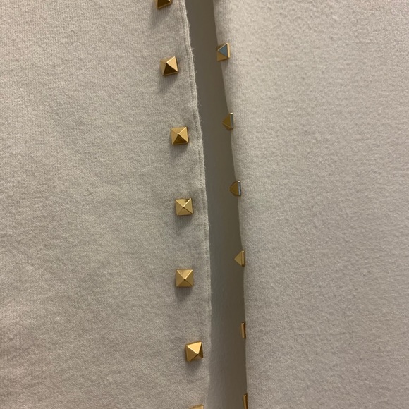 Alice & Olivia Kahlo Studded Shoulder-Cutout Dress - Picture 9 of 12